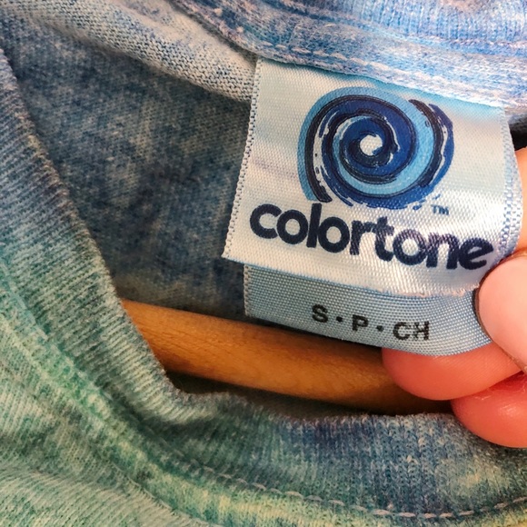 Tie Die Volleyball T Shirt - Picture 5 of 5